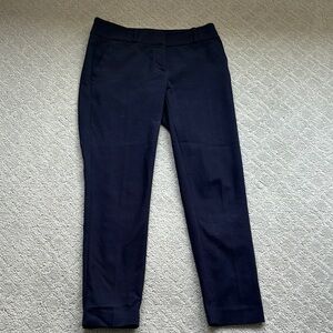 LOFT Navy Marisa Skinny Pants
